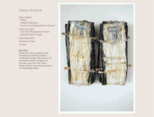 Tablet Screenshot of naomisultanik.artinruins.com